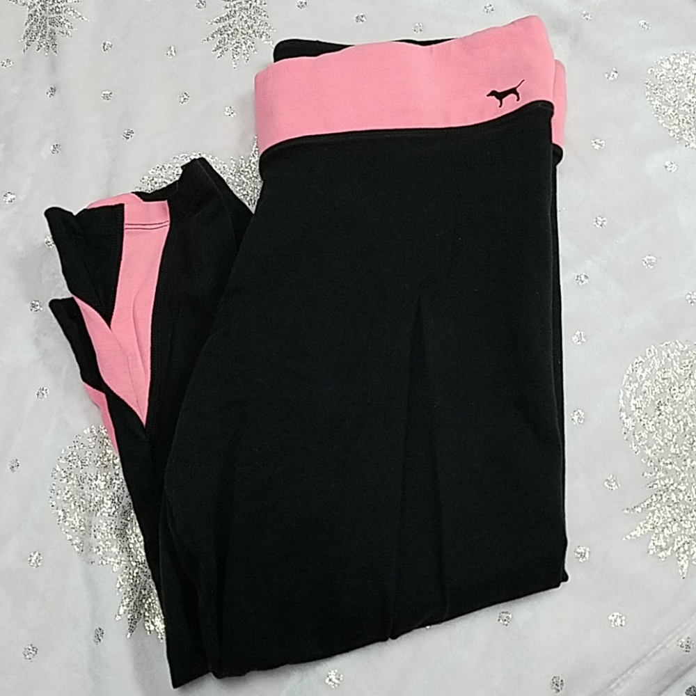 Victorias secret pink capri leggings